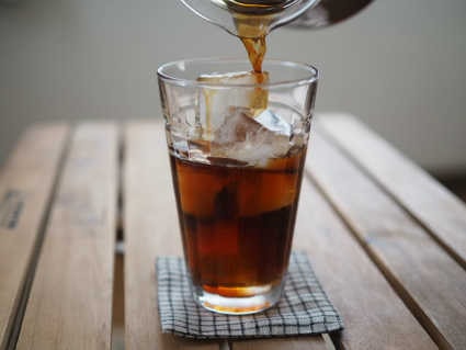 涼し気なアイスコーヒー