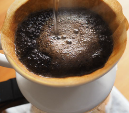 コーヒーの抽出　4湯目