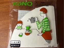 コーノペーパーフィルター３～5杯用